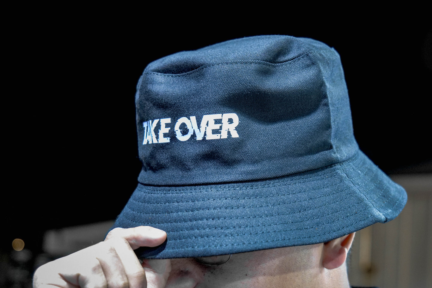 Bob / Bucket Hat - TAKE OVER WHITE "Glitch"