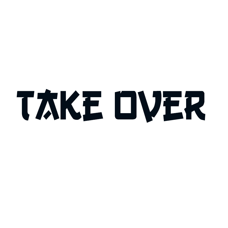 Sticker - TAKE OVER Japan