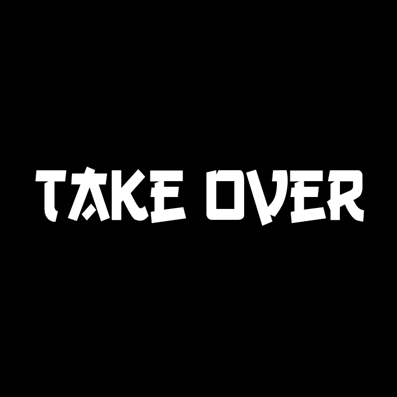 Sticker - TAKE OVER Japan